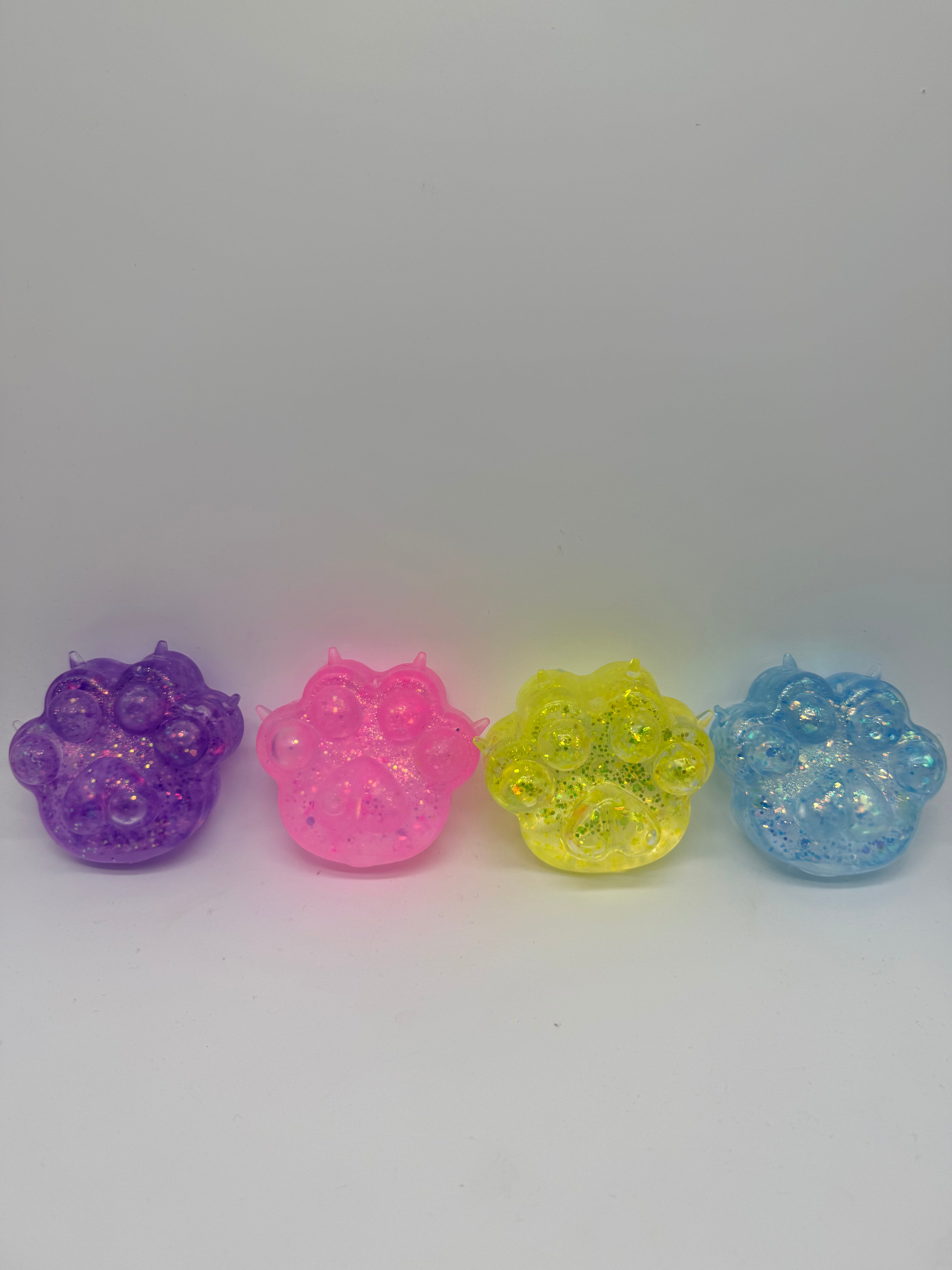 Glitter Paw Squishy-340 Other Accessories-youngs-Heathered Boho Boutique, Women's Fashion and Accessories in Palmetto, FL