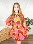 Forest Feels Dress-400 Takeover/Pre-Order-Peach Love-Heathered Boho Boutique, Women's Fashion and Accessories in Palmetto, FL