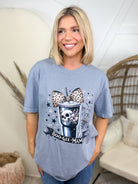 Boo-gee-Mama Graphic Tee-Granite-130 Graphic Tees-Heathered Boho-Heathered Boho Boutique, Women's Fashion and Accessories in Palmetto, FL