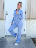 Take It In Stride Jacket-200 JACKETS/SHACKETS-ACTIVE USA-Heathered Boho Boutique, Women's Fashion and Accessories in Palmetto, FL