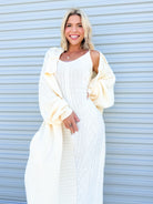 Long Night Dress Set-240 ACTIVEWEAR/SETS-Davi & Dani-Heathered Boho Boutique, Women's Fashion and Accessories in Palmetto, FL
