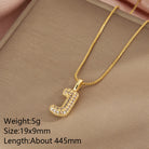 All About YOU Initial Necklace-310 JEWELRY-NIHAO JEWELRY-Heathered Boho Boutique, Women's Fashion and Accessories in Palmetto, FL