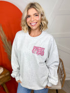 BCA Tour w/ Pocket Graphic Sweatshirt-130 Graphic Tees-Heathered Boho-Heathered Boho Boutique, Women's Fashion and Accessories in Palmetto, FL
