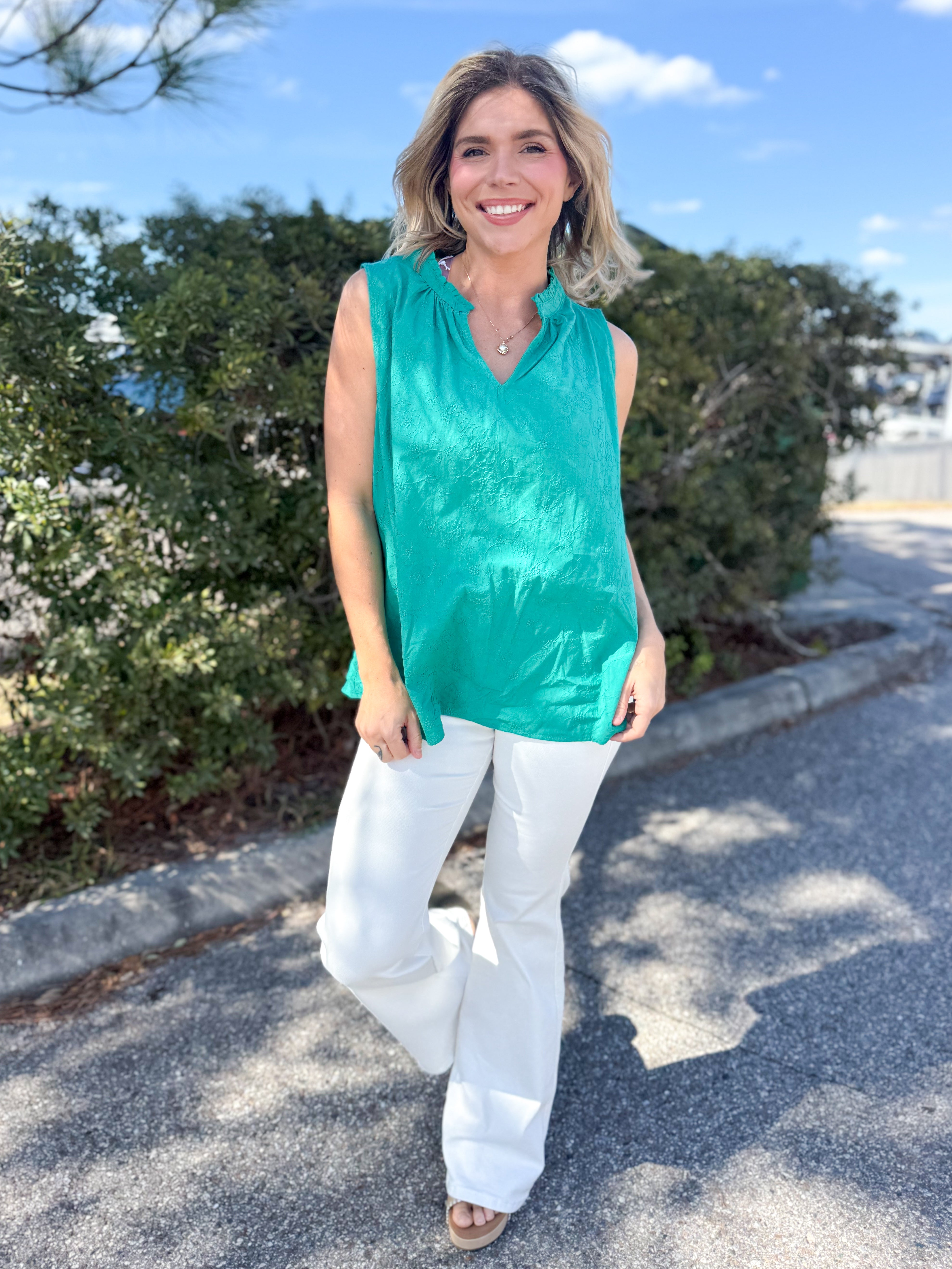 Look So Lovely Top-100 Tank/Crop Tops-DEAR SCARLETT-Heathered Boho Boutique, Women's Fashion and Accessories in Palmetto, FL