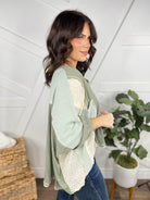 Nick of Time Top-120 Long Sleeve Tops-Pol-Heathered Boho Boutique, Women's Fashion and Accessories in Palmetto, FL