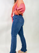 Diamond in the Rough Straight Leg by Judy Blue-190 Jeans-Judy Blue-Heathered Boho Boutique, Women's Fashion and Accessories in Palmetto, FL