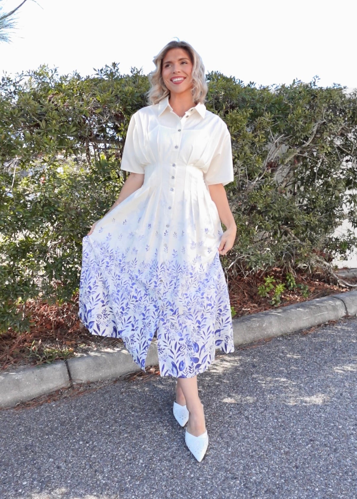 All Flow Dress-230 DRESSES/JUMPSUITS/ROMPERS-SHE + SKY-Heathered Boho Boutique, Women's Fashion and Accessories in Palmetto, FL