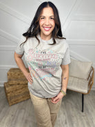 LIMITED! I Survived Graphic Tee-130 Graphic Tees-Heathered Boho-Heathered Boho Boutique, Women's Fashion and Accessories in Palmetto, FL