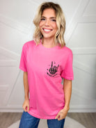 On My Husband's Last Nerve Graphic Tee- Custom Cut-130 Graphic Tees-Heathered Boho-Heathered Boho Boutique, Women's Fashion and Accessories in Palmetto, FL