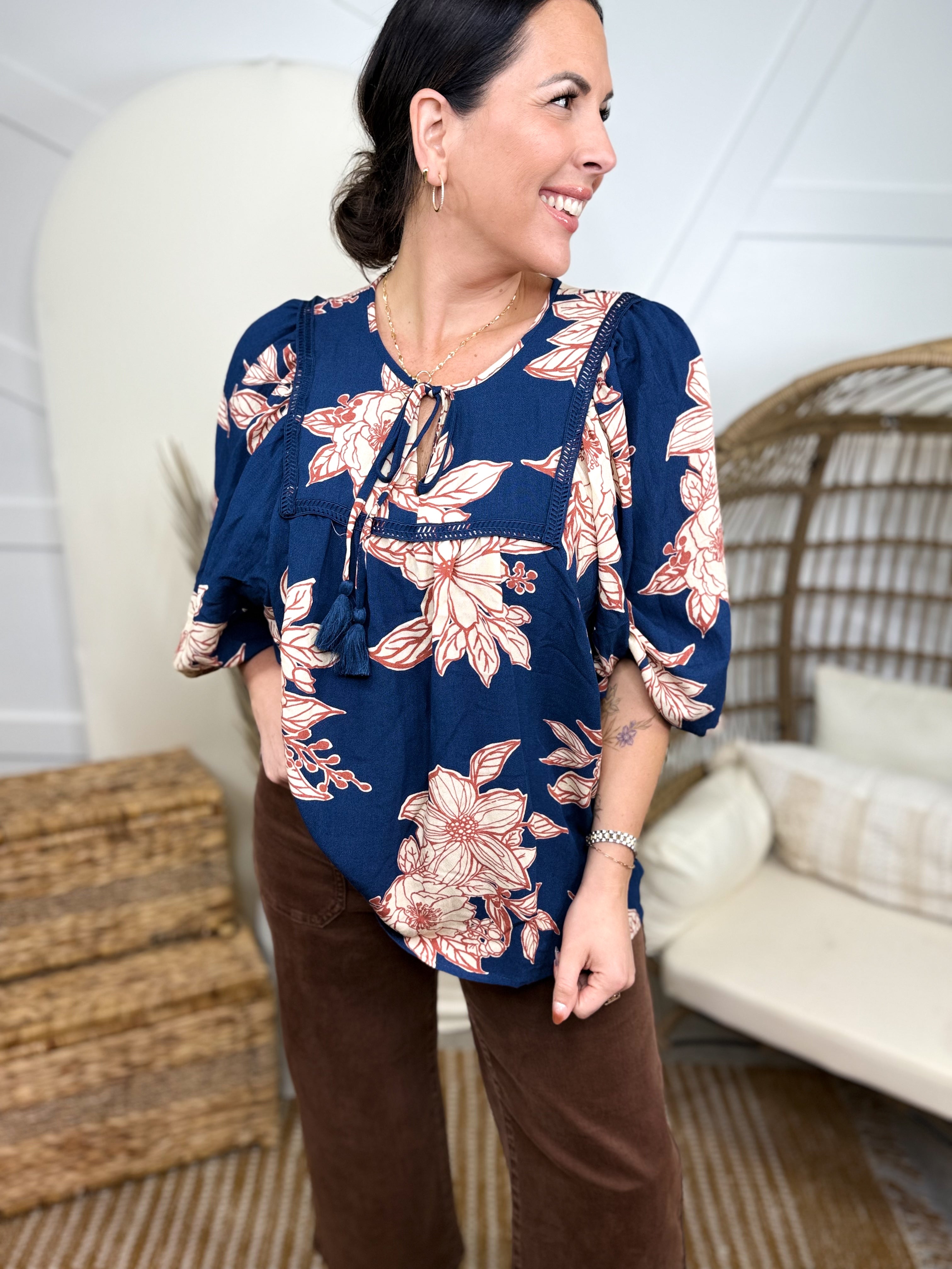 Beautifully Stated Top-120 Long Sleeve Tops-EASEL-Heathered Boho Boutique, Women's Fashion and Accessories in Palmetto, FL