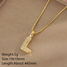 All About YOU Initial Necklace-310 JEWELRY-NIHAO JEWELRY-Heathered Boho Boutique, Women's Fashion and Accessories in Palmetto, FL