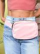 Solid Color Medium Crossbody Belt Bag-320 Bags-Love and Repeat-Heathered Boho Boutique, Women's Fashion and Accessories in Palmetto, FL