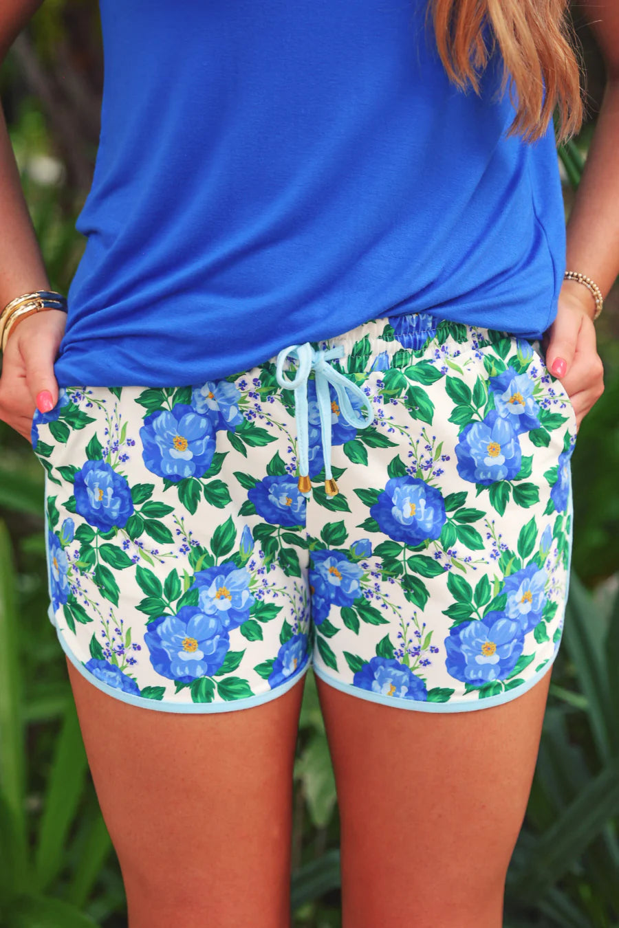 PREORDER : Caroline Floral Everyday Shorts-400 Takeover/Pre-Order-Jess Lea-Heathered Boho Boutique, Women's Fashion and Accessories in Palmetto, FL