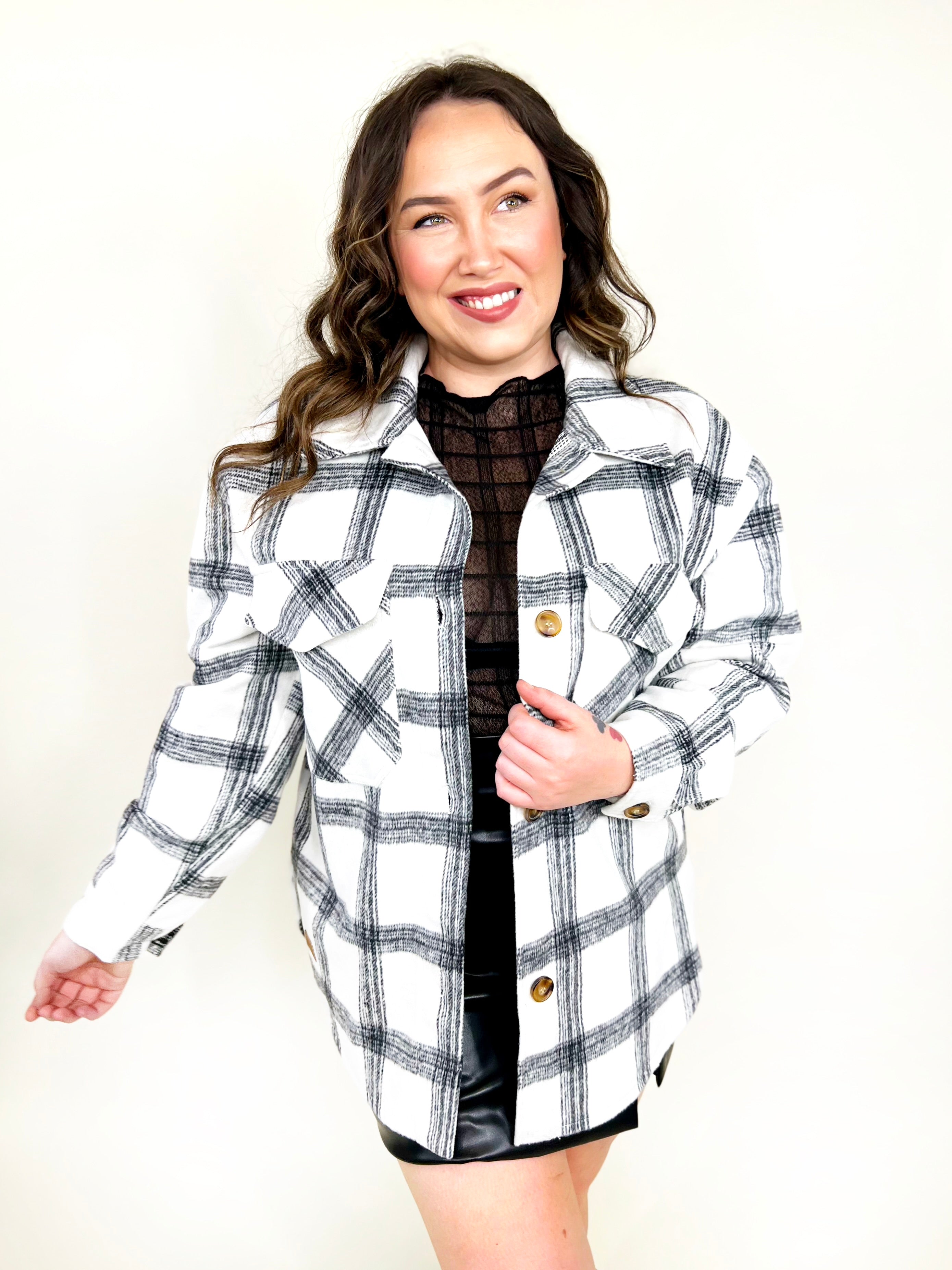 Brush It Off Shacket-200 Jackets/Shackets-Simply Southern-Heathered Boho Boutique, Women's Fashion and Accessories in Palmetto, FL