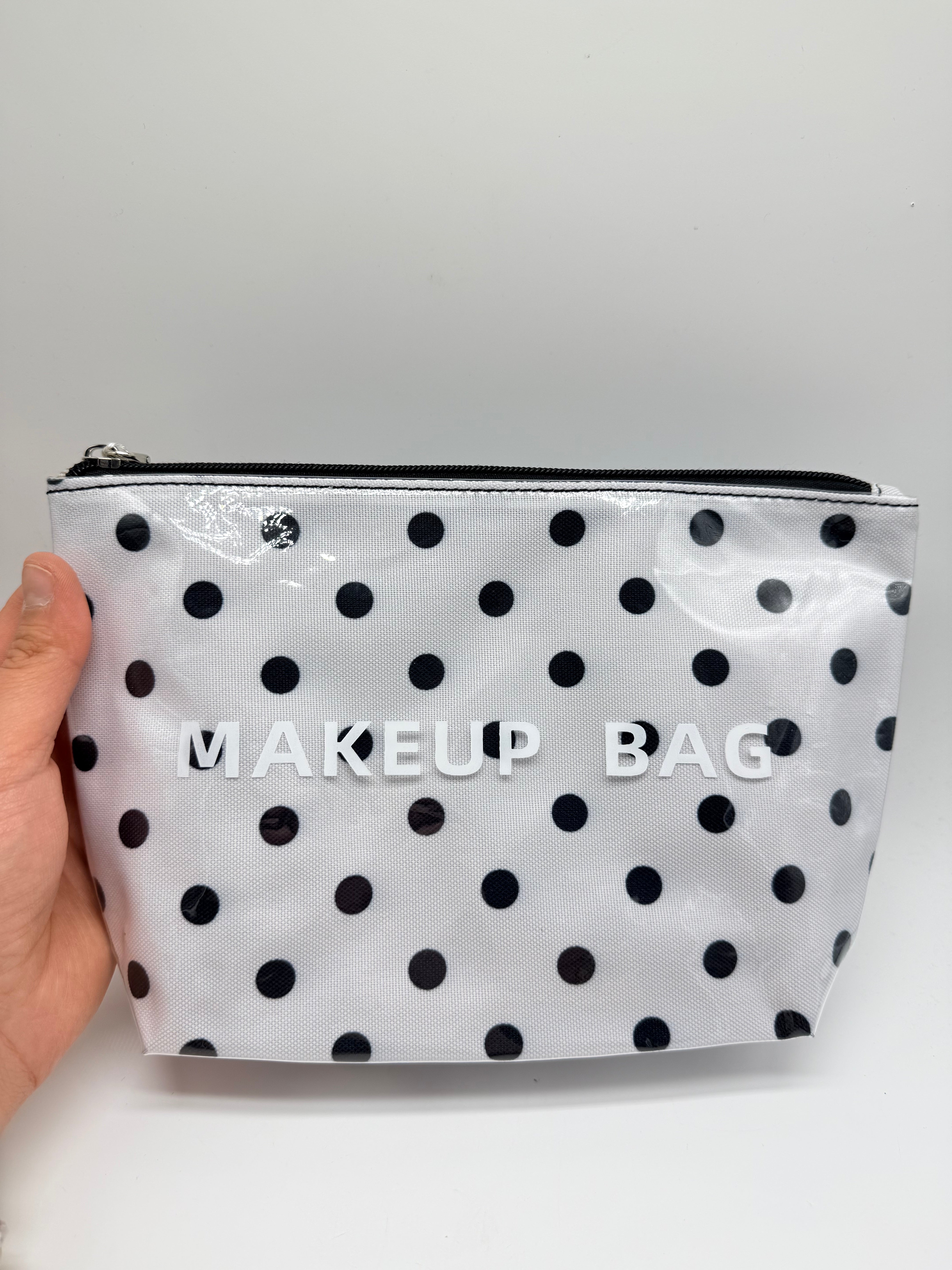 PVC Makeup Bag-320 BAGS-MKS AMERICA-Heathered Boho Boutique, Women's Fashion and Accessories in Palmetto, FL