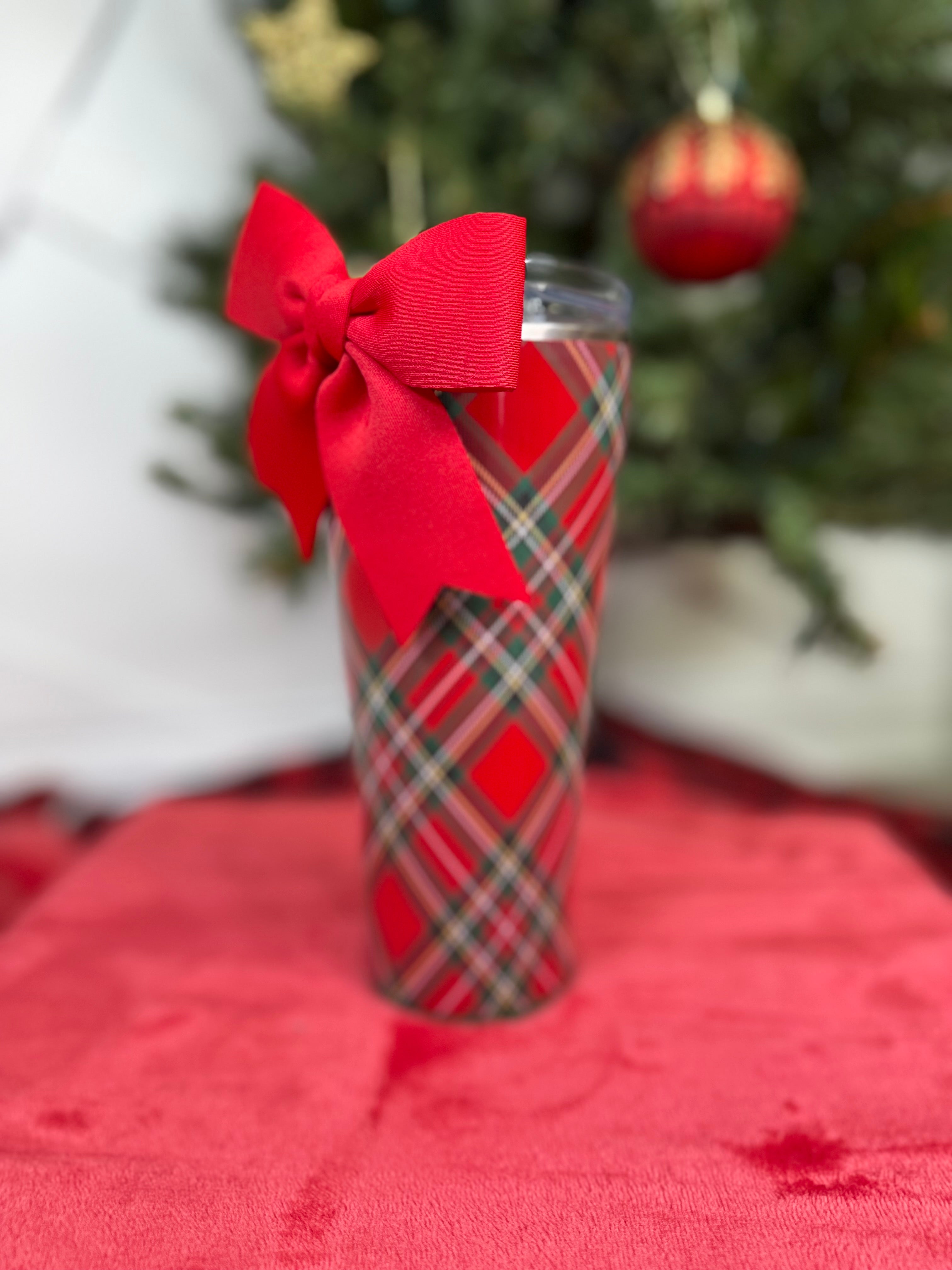 Christmas Plaid Swig-340 Other Accessories-Swig-Heathered Boho Boutique, Women's Fashion and Accessories in Palmetto, FL