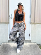 Striped Back Smoothing V-Neck Brami-100 TANK/CROP TOPS-Pebby Forevee-Heathered Boho Boutique, Women's Fashion and Accessories in Palmetto, FL