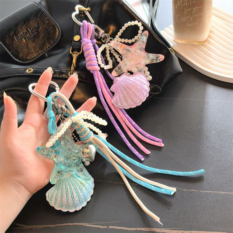 Seaside Charm Bag Charm ✨🐚-340 Other Accessories-Heathered Boho-Heathered Boho Boutique, Women's Fashion and Accessories in Palmetto, FL
