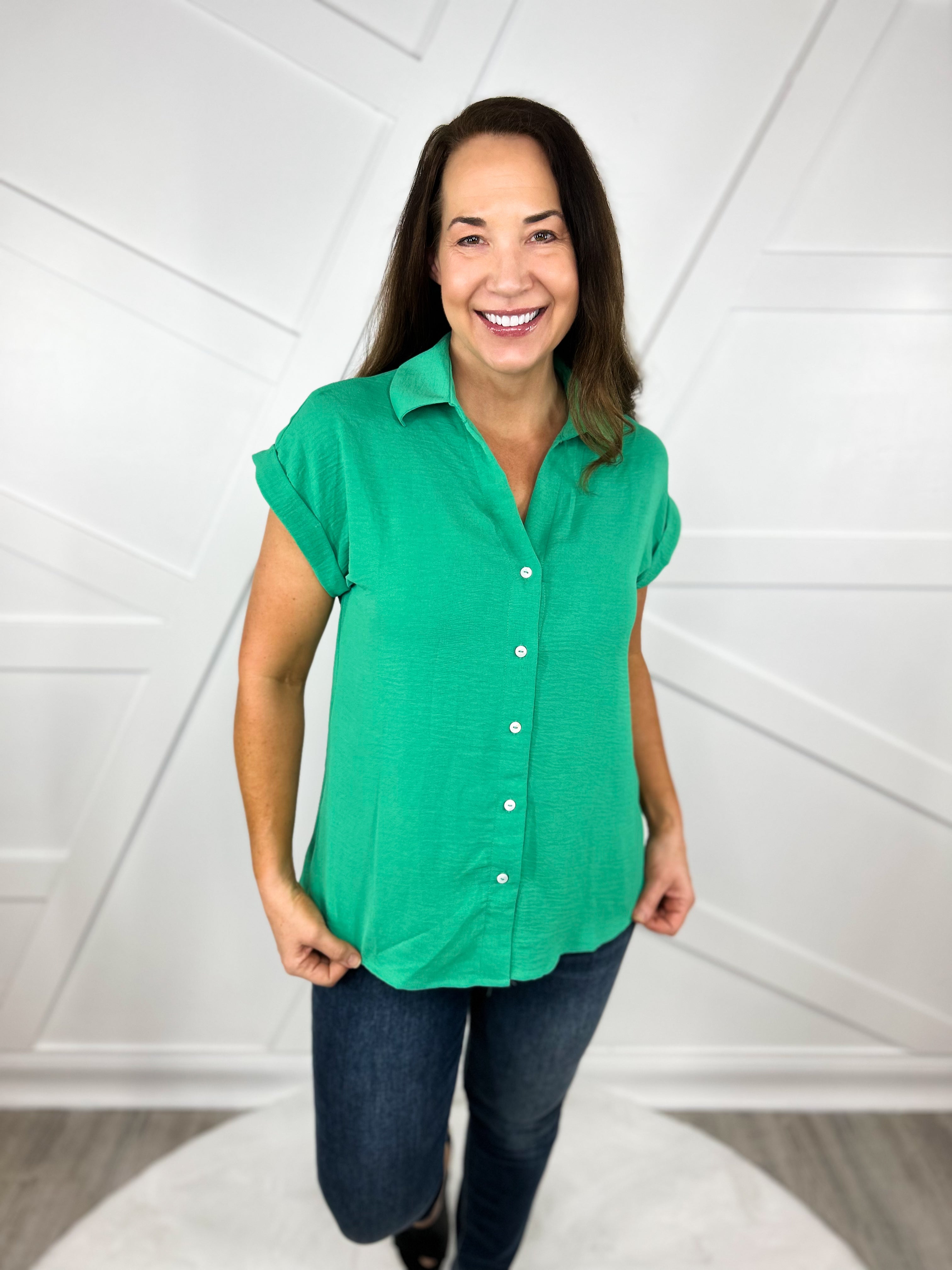 All I Could Want Top-110 Short Sleeve Top-Andree by Unit-Heathered Boho Boutique, Women's Fashion and Accessories in Palmetto, FL