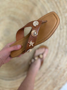 Amount of Style Sandals - Tan-350 SHOES-Forever Link-Heathered Boho Boutique, Women's Fashion and Accessories in Palmetto, FL