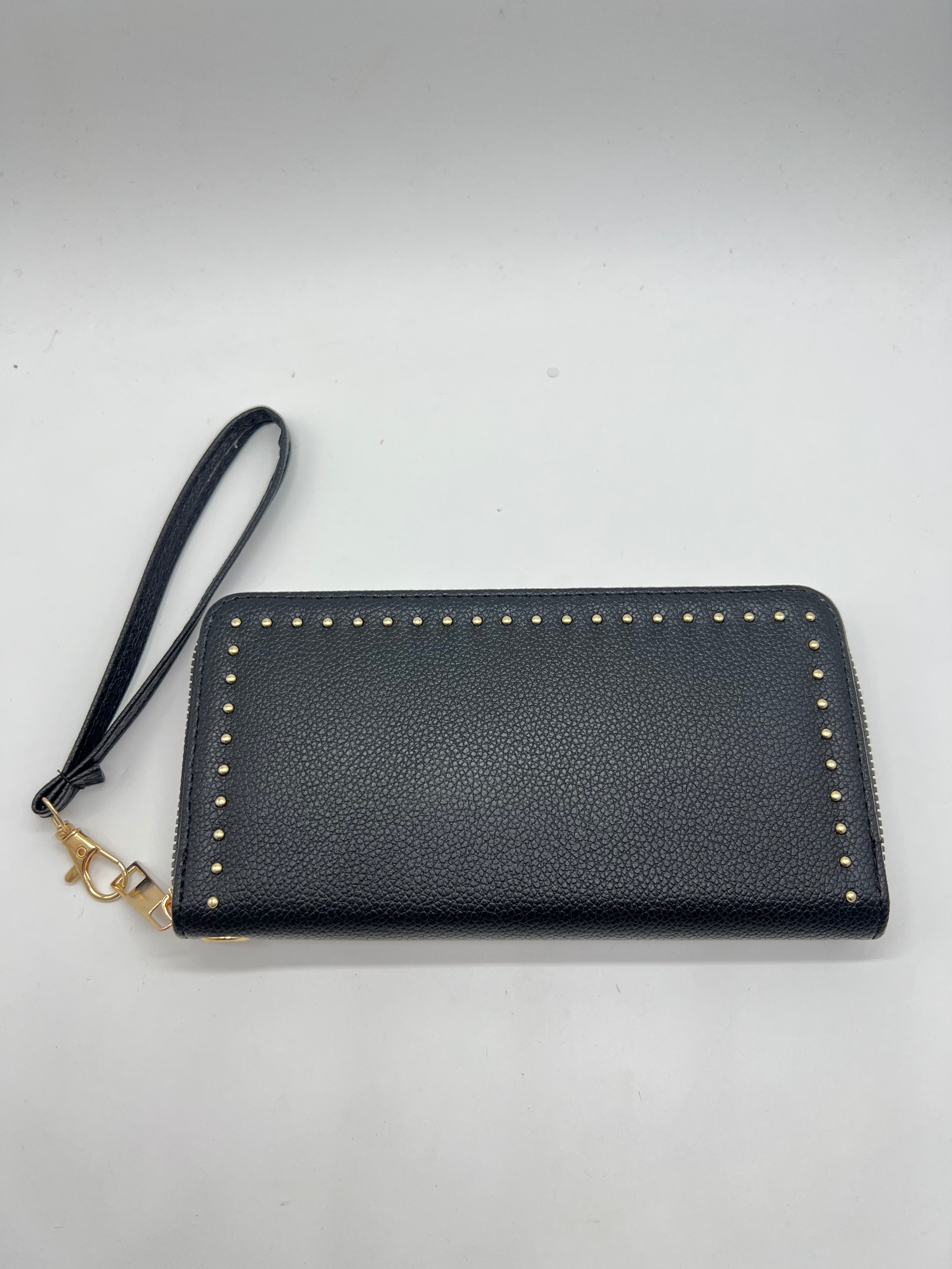 Long Studded Wallet-320 BAGS-UNNI-Heathered Boho Boutique, Women's Fashion and Accessories in Palmetto, FL