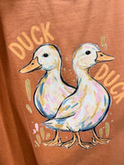 Duck Duck Goose Graphic Tee-130 Graphic Tees-Heathered Boho-Heathered Boho Boutique, Women's Fashion and Accessories in Palmetto, FL