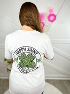 Custom Heathered Boho St Patrick's Day Graphic Tee-130 Graphic Tees-Heathered Boho-Heathered Boho Boutique, Women's Fashion and Accessories in Palmetto, FL