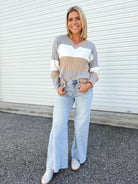Moment of Truth Palazzo Jeans by Risen-190 JEANS-Risen Jeans-Heathered Boho Boutique, Women's Fashion and Accessories in Palmetto, FL