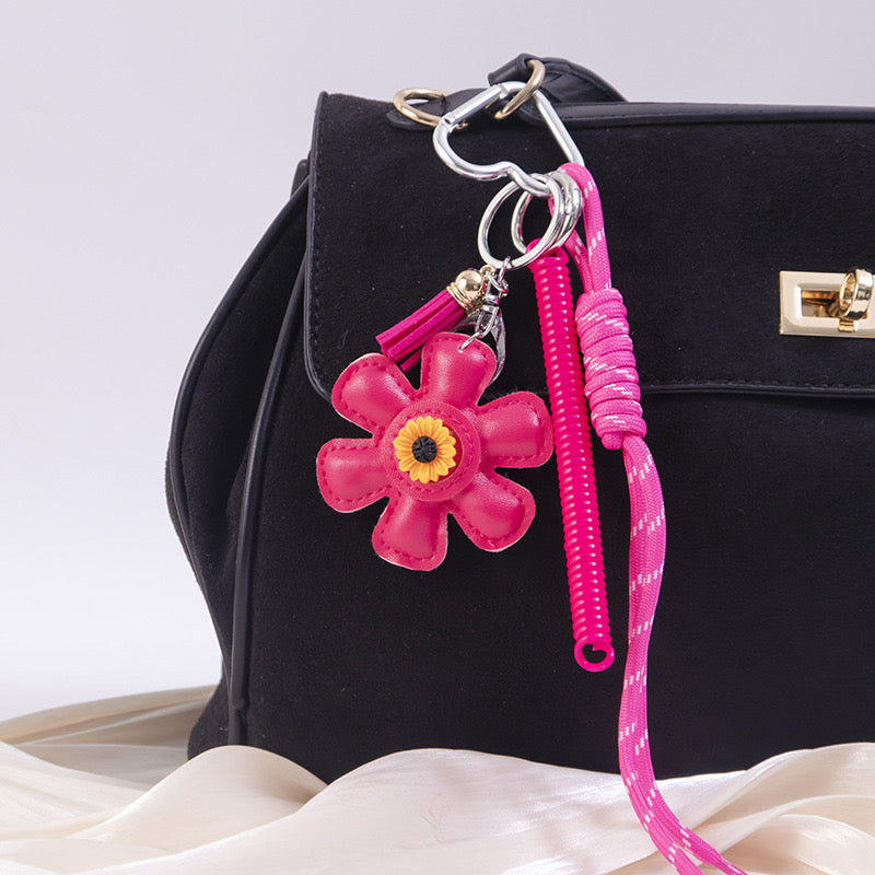 Petal Pop Purse Charm-340 Other Accessories-Heathered Boho-Heathered Boho Boutique, Women's Fashion and Accessories in Palmetto, FL