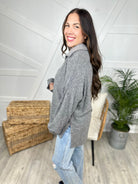 Restock: Clear My Schedule Long Sleeve Top-120 Long Sleeve Tops-White Birch-Heathered Boho Boutique, Women's Fashion and Accessories in Palmetto, FL
