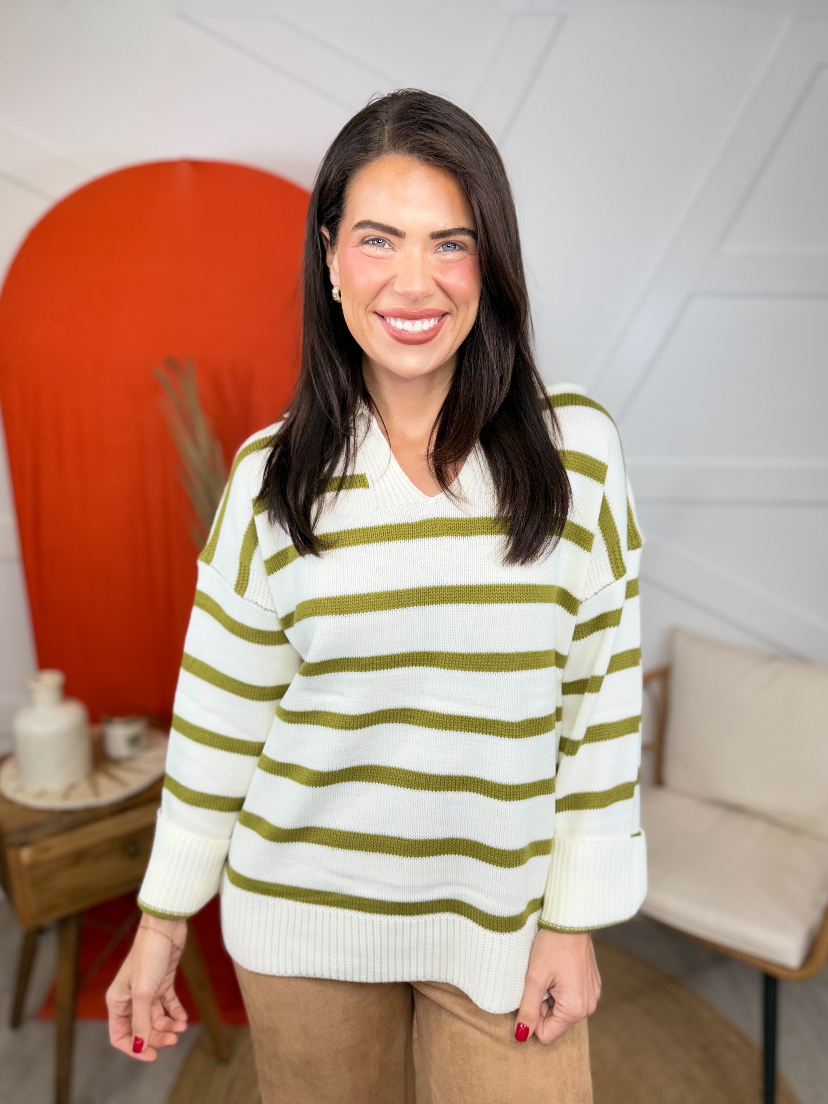 Reset Sweater-125 SWEATER-GEEGEE-Heathered Boho Boutique, Women's Fashion and Accessories in Palmetto, FL