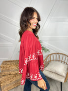 All Charm Top-120 Long Sleeve Tops-Easel-Heathered Boho Boutique, Women's Fashion and Accessories in Palmetto, FL