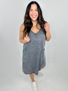 Good Times Tank Dress-230 Dresses/Jumpsuits/Rompers-Mittoshop-Heathered Boho Boutique, Women's Fashion and Accessories in Palmetto, FL