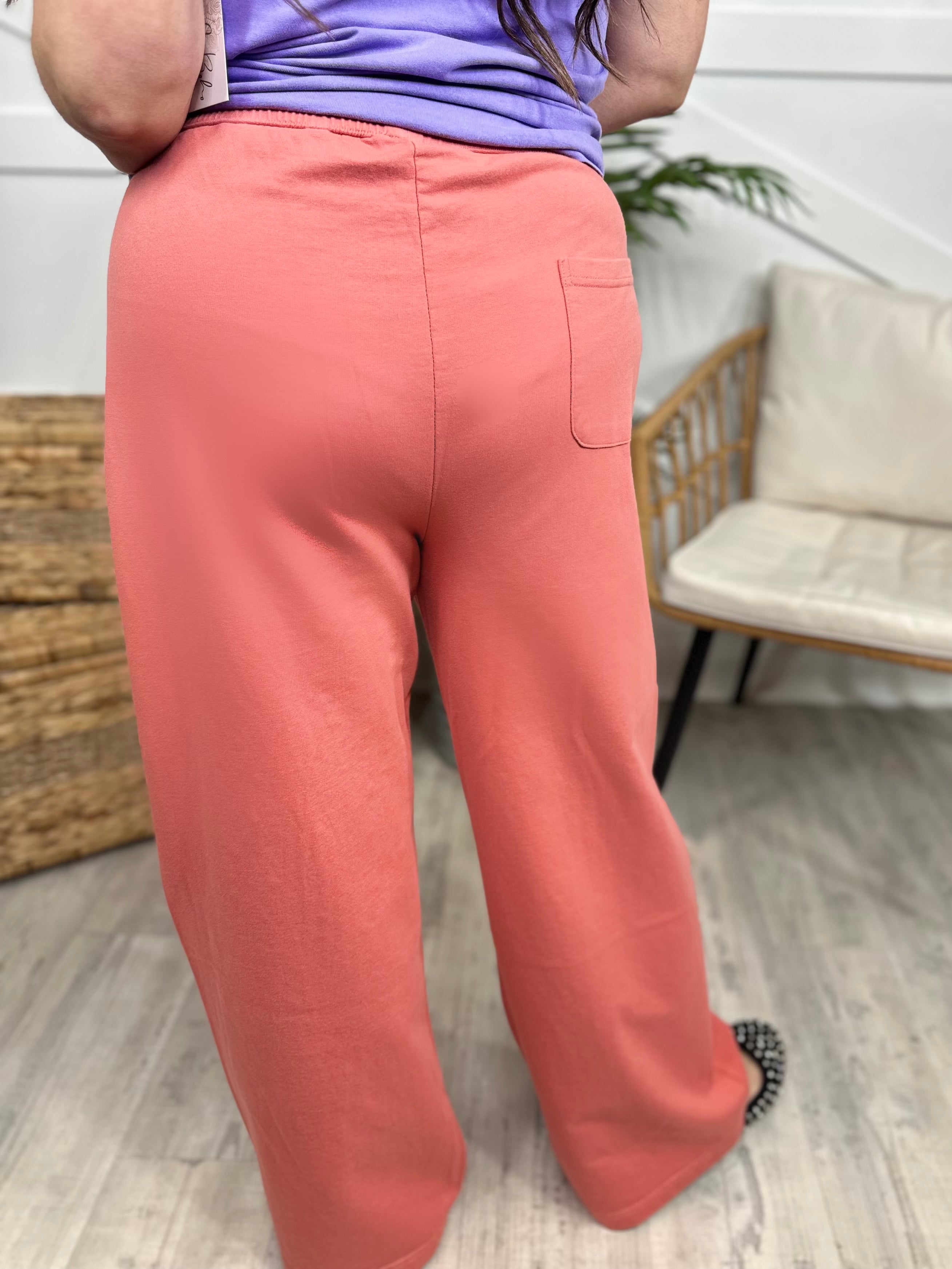 Glamorous Wide Leg Pants-150 PANTS-Davi & Dani-Heathered Boho Boutique, Women's Fashion and Accessories in Palmetto, FL