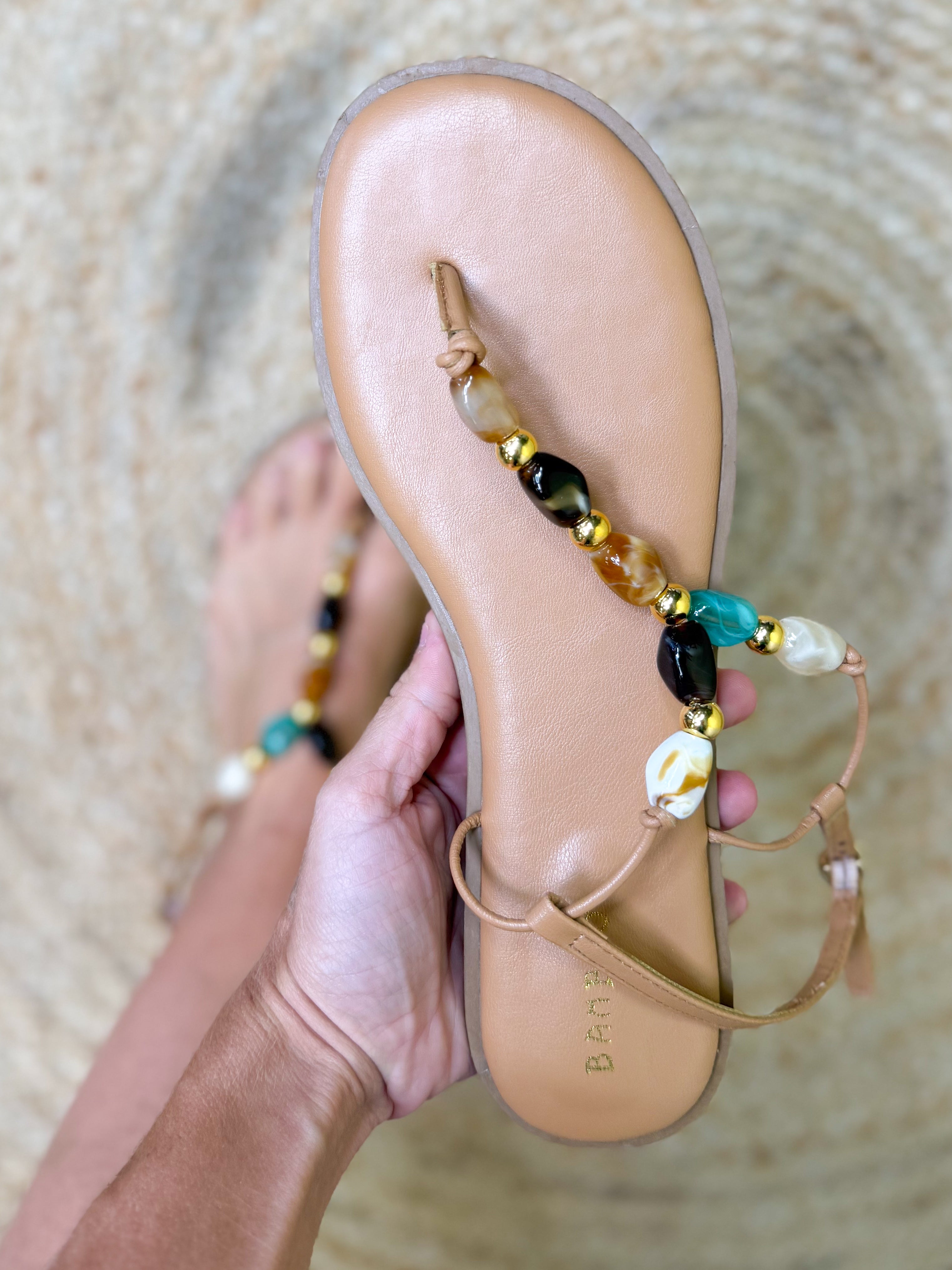 Boho Glow Sandal-350 SHOES-JPO SHOES-Heathered Boho Boutique, Women's Fashion and Accessories in Palmetto, FL