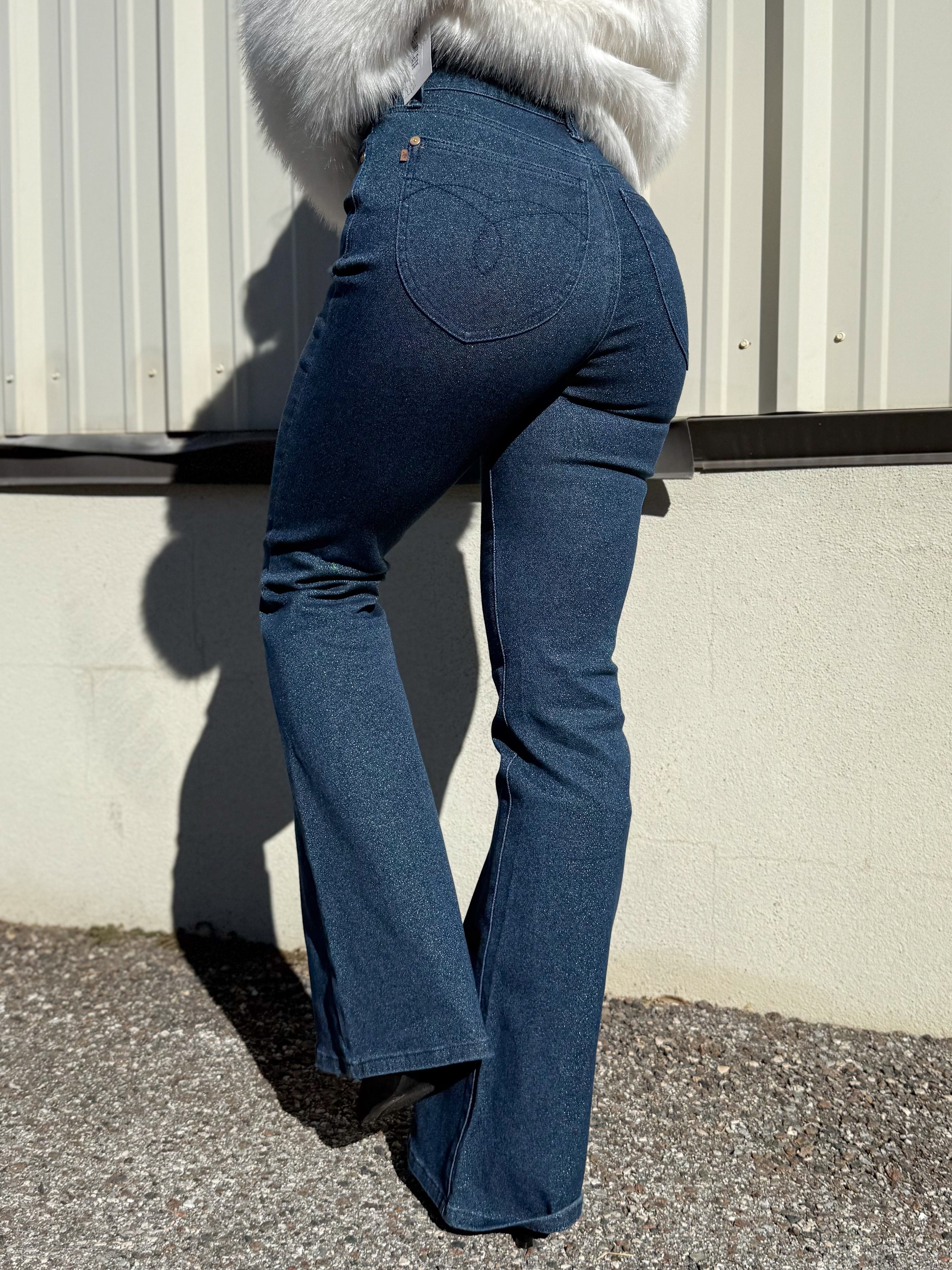 Twinkling Flare Jeans by Judy Blue-190 JEANS-Judy Blue-Heathered Boho Boutique, Women's Fashion and Accessories in Palmetto, FL