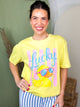 Lucky Duck Graphic Tee-130 Graphic Tees-Heathered Boho-Heathered Boho Boutique, Women's Fashion and Accessories in Palmetto, FL