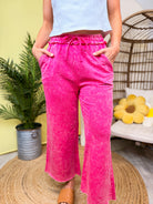 Drifted Off Pants-150 PANTS-ZENANA-Heathered Boho Boutique, Women's Fashion and Accessories in Palmetto, FL