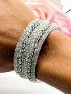 Elegance Cuff-310 Jewelry-RM Manufacturing-Heathered Boho Boutique, Women's Fashion and Accessories in Palmetto, FL