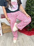 Fleece Santa PJ Pants-150 PANTS-Simply Southern-Heathered Boho Boutique, Women's Fashion and Accessories in Palmetto, FL