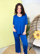 Luxe Lounge Set-240 ACTIVEWEAR/SETS-ZENANA-Heathered Boho Boutique, Women's Fashion and Accessories in Palmetto, FL