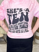 She's a 10 But... Graphic Tee -232-130 Graphic Tees-Heathered Boho-Heathered Boho Boutique, Women's Fashion and Accessories in Palmetto, FL