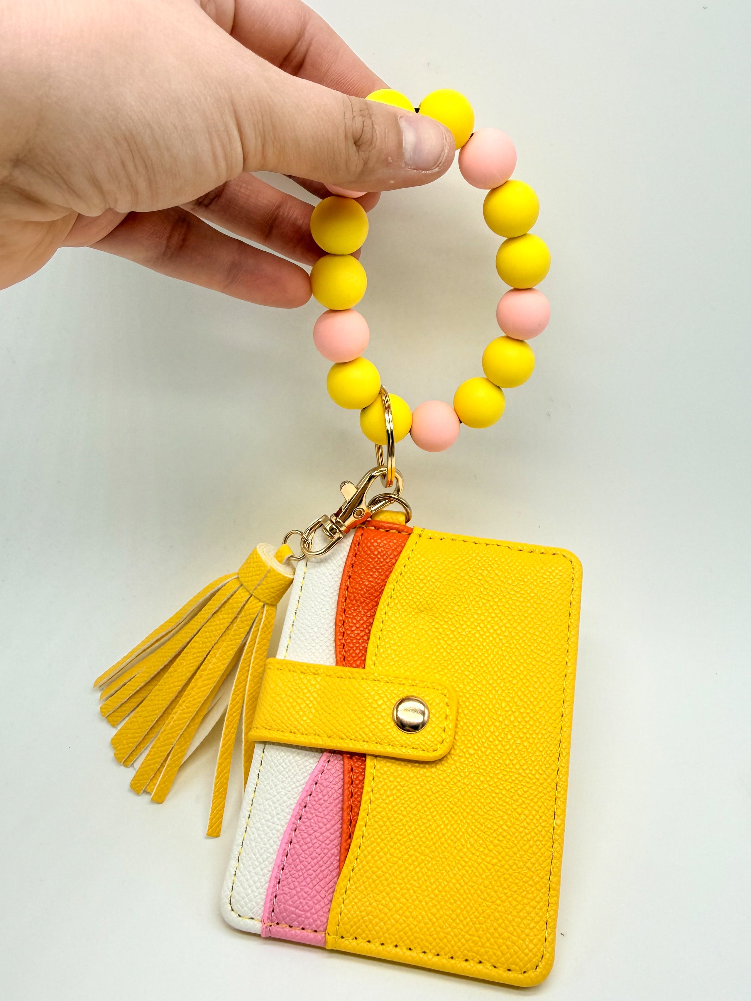 The Wavy Everyday Grab & Go Wristlet-340 Other Accessories-Heathered Boho-Heathered Boho Boutique, Women's Fashion and Accessories in Palmetto, FL