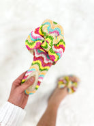 Bow Raffia Sandal-350 Shoes-Liliana Shoes-Heathered Boho Boutique, Women's Fashion and Accessories in Palmetto, FL