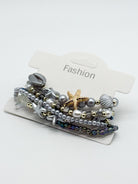 Beaded Under the Sea Stretch Bracelet Set-340 Other Accessories-Zenana-Heathered Boho Boutique, Women's Fashion and Accessories in Palmetto, FL