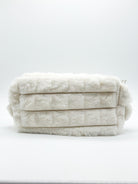 Faux Fur Quilted Cosmetic Pouch-Love and Repeat-Heathered Boho Boutique, Women's Fashion and Accessories in Palmetto, FL