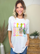Spotted Silly Goose Club Graphic Tee-130 Graphic Tees-Heathered Boho-Heathered Boho Boutique, Women's Fashion and Accessories in Palmetto, FL