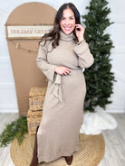 Plush Dress-230 DRESSES/JUMPSUITS/ROMPERS-DEAR SCARLETT-Heathered Boho Boutique, Women's Fashion and Accessories in Palmetto, FL