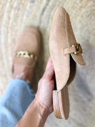 Keepsake Loafers - Camel Faux Suede-350 Shoes-Corkys-Heathered Boho Boutique, Women's Fashion and Accessories in Palmetto, FL