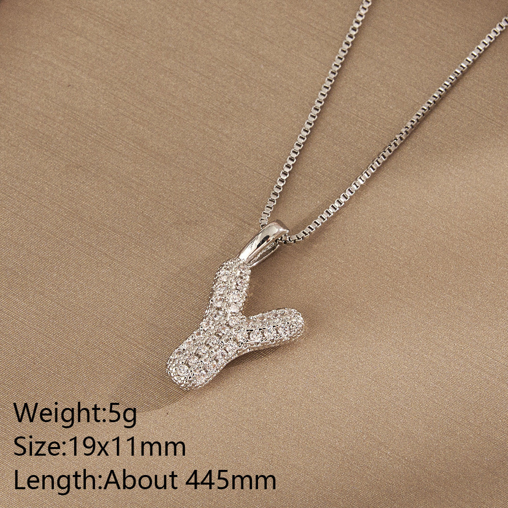 All About YOU Initial Necklace-310 JEWELRY-NIHAO JEWELRY-Heathered Boho Boutique, Women's Fashion and Accessories in Palmetto, FL
